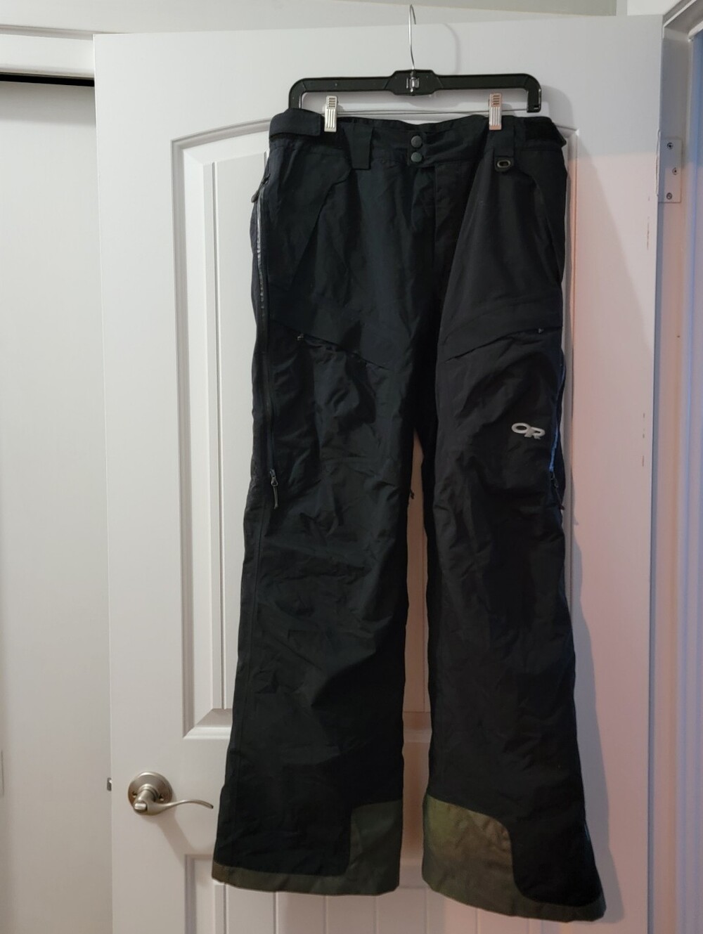 Mens Outdoor Research Goretex Pant Size M Black